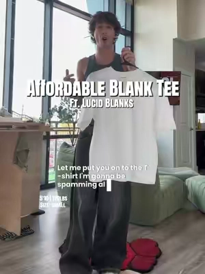 #lucidblanks #croppedtee #blanktee 