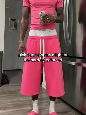 this shade got way too much motion #capris #longshorts #sweatshorts #fitcheck #fyp 