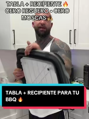 De los mejores productos que he probado para preparar un BBQ 🔥🥩 Lo usas como tabla para cortar, lo despliegas y se convierte en recipiente para sazonar y preparar la carne. Le pones la tapa y directo para el barbecue: menos reguero y todo protegido mientras cocinas. Sinceramente, de esos productos que me encantaron desde que los probé. 👌🔥 #DripEZ #BBQ #Parrillada #TikTokShop 