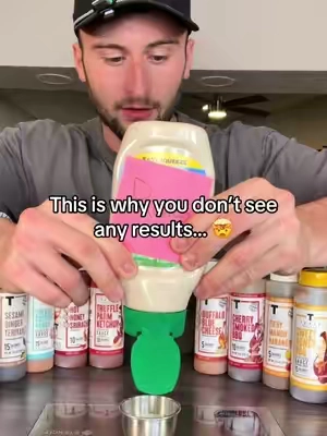 The difference in calories is insane 🤯 #sauce #lowcal #caloriedeficit #fyp #TikTokshopbacktoschool 