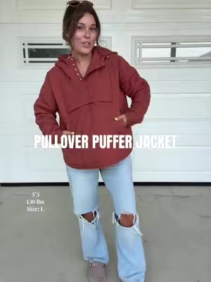 The perfect jacket for fall!! #falljackets #falltransitionoutfit #pufferjacket #falltransitionpieces #falloutfitinspo @TanmingFashion 