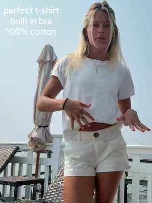 100% cotton not see through at all !! Size small 