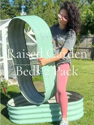 4 x 2 x 1 raised garden beds 🪴🥕🪏💦 & the price is soooo good rn 🤌🏻✨ #raisedgardenbed #planter #gardeningtips #gardenbeds #gardenbed @SnugNitureGarden 