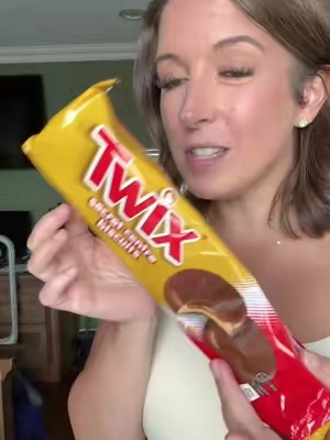It’s a Twix. It’s a cookie. It’s a Twix cookie and it’s out of this world good @Snack Voyage @TWIX #twix #cookie #snacktok #backtoschool #TikTokshopbacktoschool 