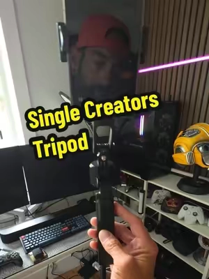 Ulanzi automatic face tracking tripod was made for single creators. #facetracking #tripod #ulanzi #contentcreatortools #tiktokshopcreatorpicks @Ulanzi_Official 
