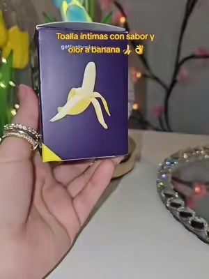 Banana Flavored Wipes For Men#TikTokShopBlackFriday #TikTokShopCreatorPicks #wipis #wipisconsabor #wipisintimas 