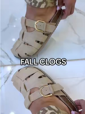 Comfiest Fall clogs 🍂🍁 #clogs #fallshoes #sliponshoes #clogshoes #newshoes @Cushionaire 