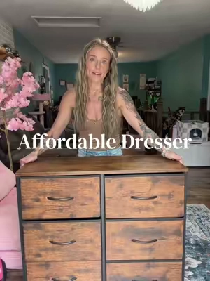 Dresser with 8 drawers ✨ #dresser #furniture #tiktokshopcreatorpicks 