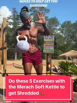 5 KETTLEBELL MOVES TO HELP GET YOU SHREDDED You don’t need an entire gym—you need one Marox Soft Kettlebell and CONSISTENCY. 💪🏾 Do 50 reps of each: 🔥 Rotational Kettlebell Swings — Light up the obliques, core and hips for a stronger, tighter-looking midsection. 🔥 Kettlebell Halos — Build shoulder strength, mobility and that round, athletic look. 🔥 Around the Worlds — Challenge your arms, shoulders, grip and entire core while forcing your body to stabilize. 🔥 Kettlebell Swings — Fire up the glutes, hamstrings, hips and core while getting that heart rate UP. 🔥 Horizontal Presses — Put the chest, shoulders and triceps to WORK for more upper-body strength and definition. Now put all five together and you’ve got 250 reps of full-body work with ONE piece of equipment. 😤🔥 The kettlebell doesn’t get you shredded by itself. The work does. Combine these movements with smart nutrition, recovery and consistency—and let the results speak. ONE KETTLEBELL. FIVE MOVES. 250 REPS. GET TO WORK. 🔥💪🏾 #merach #KettlebellWorkout #FullBodyWorkout #HomeWorkout #Over40Fitness 
