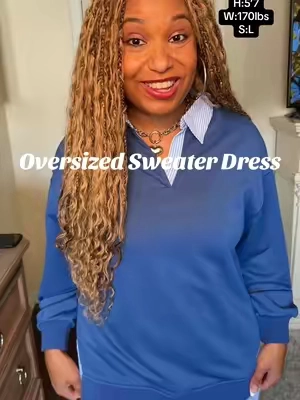 #sweaterdress #preppyaesthetic #falldress #oversized 