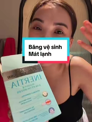 Băng vệ sinh mát lạnh cảm giác sạch sẽ thoải mái lắm #inertia #inertiacoolingpads #coolingpad @INERTIA US 