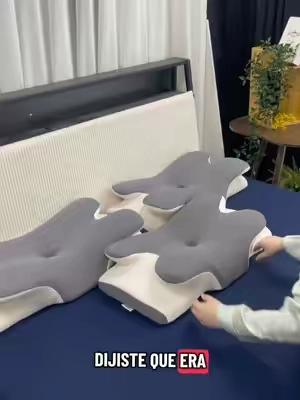 Está almohada es la mejor y ahora duermo toda la noche! The best pillow for your sleeping #tiktokshop #neckpain #pillow #ergonomicpillow #cervicalpillow 
