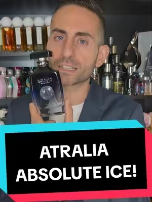 Atralia Absolute Ice perfume review! #fragrance #fragrancetok #fragrancetiktok #perfumetok #redolessence 