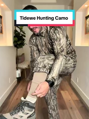 Early Hunting season is right around the corner and Todwe have us covered with this early season camo #hunting #huntinsuit #deerseason #deerhunting 