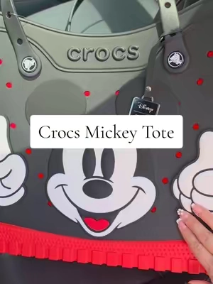 ⚡️limited restock! Crocs Mickey Tote is baaaackk ♥️ @Crocs #crocs #crocsnewarrivals #vacations #TikTokshopbacktoschool 