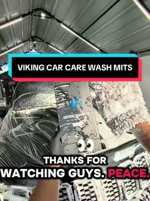 Are the newest Viking wash mits worth your money or trash 🚮? #fyp #detailing #review #cardetailing #detailersoftiktok @VIKING Car Care 