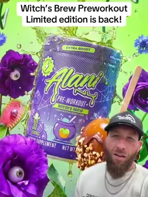 Witch’s Brew Preworkout Limited edition is back! #alani #preworkout #fyp 