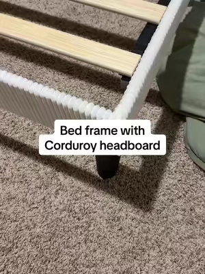 Comes in three sizes and three different colors. #bedframe #headboard #bedroom #TikTokshopbacktoschool #tiktokshopcreatorpicks 