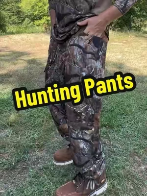 Bassdash Invis Men’s Stretch Hunting Pants Water Resistant ##camopants ##huntinggear ##deerhunting ##hunting ##TikTokshopbacktoschool