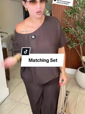 Respuesta a @Vale go♥️🙏 Women's Ultra-Loose Oversize Baggy Two-Piece Set, Casual Chic Vacation Laid-Back-Style Top and Wide-Leg Pants, Comfortable and Stylish for Relaxing Days #tiktokshopcreatorpicks #tiktokshopsummersale #twopieceset #summeroutfits #matchingset 