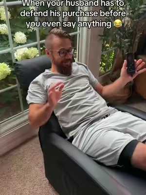 The “before you judge me…” told me everything I needed to know 😂😂 To be fair… a massage recliner at this price is a pretty solid find 👀🙌🏼 #Recliner 