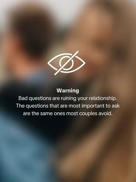 Bad questions and lack of communication can slowly kill a relationship. This game is filled with questions most couples never think to ask but are glad that they do. It’s an easy way to build in real connection every day  #couples #couplegoals #relationships #dating #fyp 