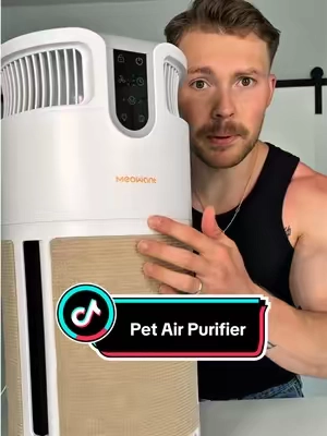 this one is different 😅😳 #airpurifier #allergies #pethairremoval #petlovers #CleanTok 