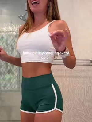 These shorts understood the assignment #tiktokmademebuyit #tiktokshopcreatorpicks #tiktokshop #activewear #TikTokshopbacktoschool 