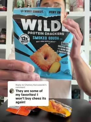 Replying to @Chelsey Karczewski these protein crackers from @WildeChips are unbelievably good #wildechips 
