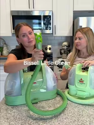 I think the choice is clear #bisselllittlegreen #bissellclean #carpetcleaning #stainremover #bissellvacuum 