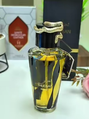 thueban Intense Black Spray Perfume Eau de Parfum for Men and Women 100ml/3.4fl.oz.#perfume #beauty #fragrancetiktok #fyp #fragancias 
