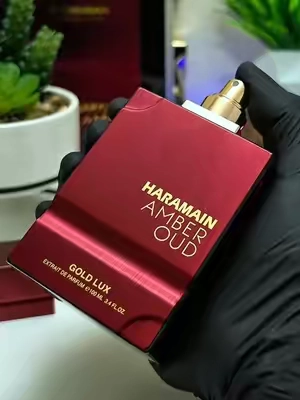 Al Haramain Amber Oud Gold Lux Unisex Perfume 3.4 oz EDP Spray, Warm Spicy Woody Saffron Fragrance for Men & Women #perfume #fragrancetiktok #beauty #fyp #fragancias 