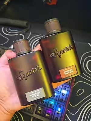 Dr. Squatch Fireside Bourbon and Midnight Birch bring bold, masculine fragrance profiles with impressive projection, sillage, and longevity. Pick up your favorite today and get a 4-pack of full-size lip balms included while the offer lasts. #drsquatch #firesidebourbon #mencologne #mensfragrance #mensgrooming