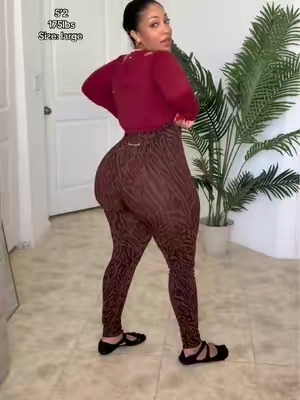 They now have our favorite leggings in the tiger print 🔥🔥🔥 #brxl #highwaistedlegging #leggings #TikTokshopbacktoschool #tiktokshopcreatorpicks 