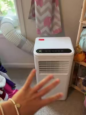 No central AC? You don’t have to spend a fortune just to survive the summer heat 🥵❄️ This portable AC can cool the rooms you actually use, and since it’s easy to move around you can move it upstairs, downstairs, bedroom to living room—wherever you need it. OR just put one in every room (that’s what I do!!) - PLUS it works as a fan and dehumidifier too 🙌 Such a good option for renters or anyone who doesn’t want the cost or commitment of installing central air. #PortableAC #PortableAirConditioner #NoCentralAC #RenterFriendly #SummerMustHaves  