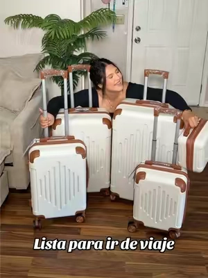 Aquí las consiguen en TikTok shop 🥰 #suitcase #travel #tiktokshop #packing #manifestation 