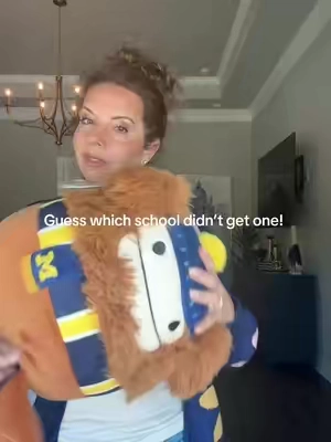 It’s so cute and soooo soft #backtoschool #tiktokshopbacktoschoolsale #squishmallow #uofm #stuffie 