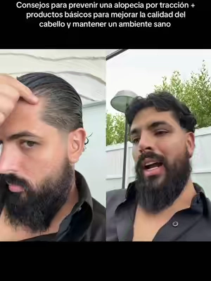 #dúo con @Gonzalo Costa Consejos para prevenir una alopecia por tracción + productos básicos para mejorar la calidad del cabello y mantener un ambiente sano  #caidadecabello #hairloss #hairlosstreatment #alopecia 
