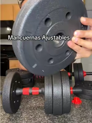 #Dumbbells #adjustabledumbbells #mancuernas #mancuernasajustables  #gymencasa 