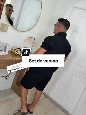Respuesta a @Yudytiktokshop Men's Summer Linen Polo Shirt and Shorts Set, Casual Two-Piece Outfit, Lightweight Breathable Relaxed Fit Beach Vacation Daily Wear, Stylish Comfortable Summer Travel Loungewear for Men #tiktokshopsummersale #tiktikshopcreatorpicks #matchingset #summeroutfits #twopieceset 