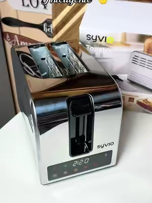 #tostadoraintelijente #tostadora #tostadoradepan #smarttoaster #TikTokshopbacktoschool @SyvioGO.US tostadora de pan inteligente 