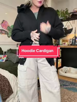 A more perfect sweater never existed #hoodiesweater #hoodiecardigan #tiktokshopcreatorpick #TikTokshopbacktoschool 