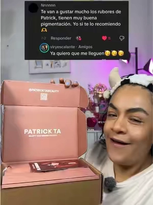 El rubor viral de tiktok ya me llego🥳🥳 #makeup #blush #patrickta @Patrick Ta Beauty #BackToSchool #sohochic 
