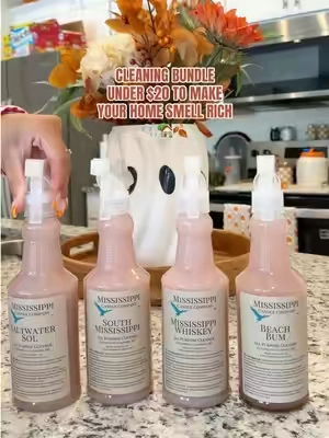 Meet your NEW cleaning obsession 🫧✨ why just clean your home when you can make it smell rich and luxurious at such an affordable price?! 💕 #allpurposecleaner #cleaninghacks #rich #affordableluxury #dealsforyoudays @Mississippi Candle Company 