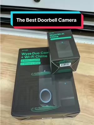 No subscription needed for the the WYZE Duo Cam Doorbell & WiFi Chime!  #doorbell #Home #homedecor #securitycamera #doorbellcamera 