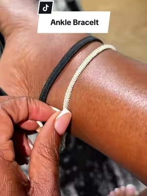 #tiktokshopcreatorpicks #womensjewelry #anklebracelet 