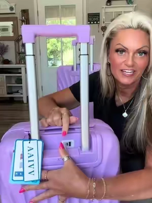 Get your family ready for your trip with this amazing luggage set!!🙌#luggage #trip #vacation #bag #tiktokshopcreatorpicks 
