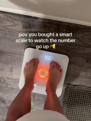 On the HUNT for purple #smartscale #gainweightcheck #consistentweight #weighthack 