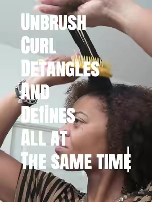 @FHI HEAT #unbrush #beautyhacks #curlyhairroutine #fhiheat #curlyhair 
