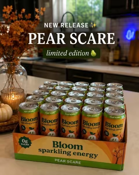 #pearscare #bloomnutrition #limitededition #falldrink #bloompearscare 